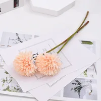 30cm Artificial Flower Dandelion Ball Chrysanthemum Fake Flower Living Room Potted Flower Arrangement Wedding Decoration 4