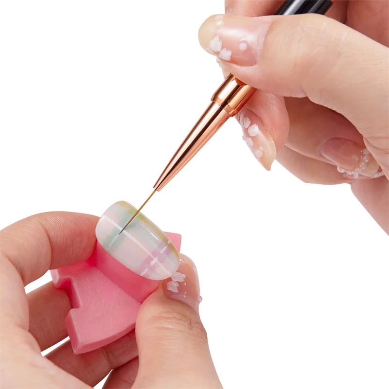 5pcs Double-Ended Professional Nail Art Brush Set