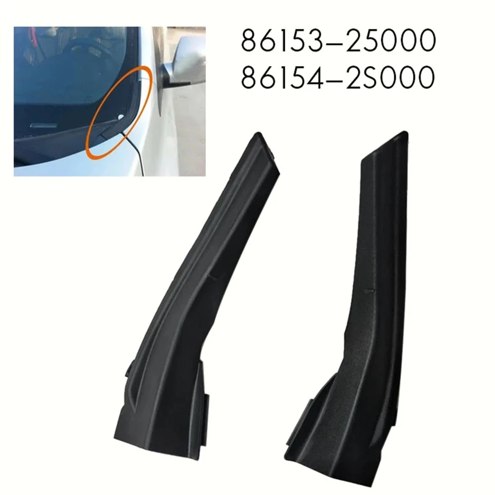 

2x Front Windshield Wiper Cover Plate L+R For Hyundai Ix35 Tucson Car Wrap Corner Trim Cover 86153 861542s000