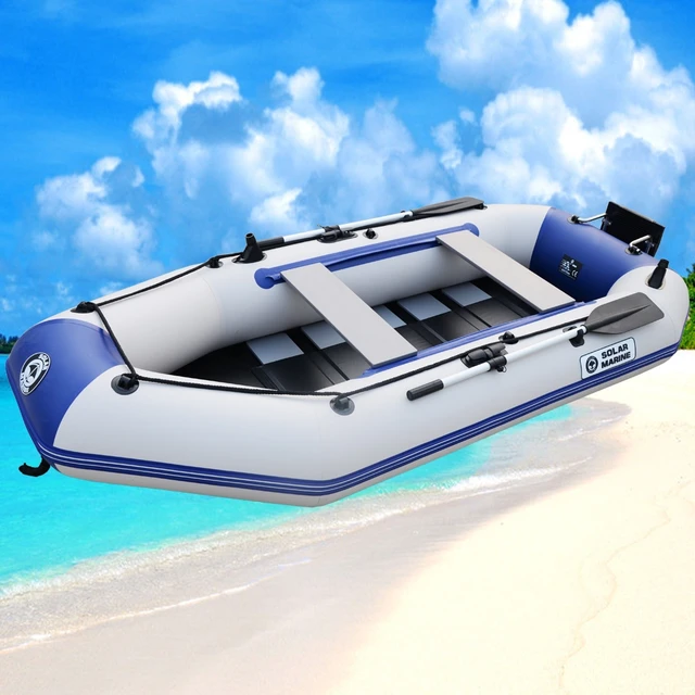 Best price 3.3 m 5 Person PVC Inflatable canoe rowing Boat with