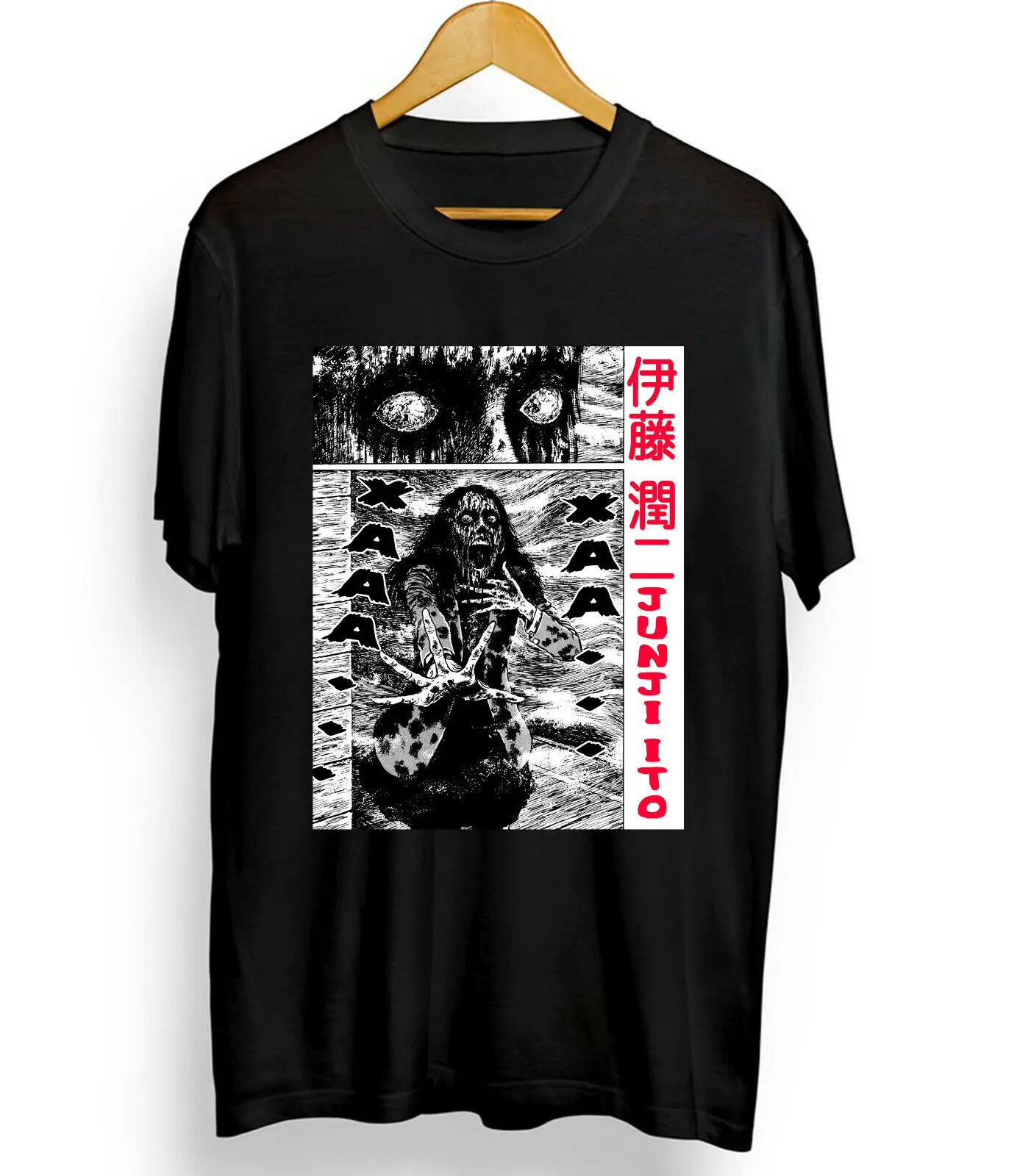 

new Tomie Junji Ito Horror Tee, Junji Ito Uzumaki Title T-Shirt,Horror Manga