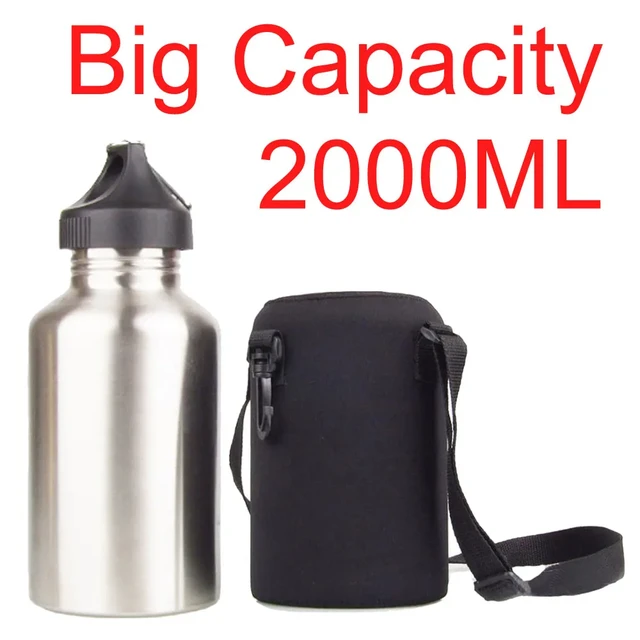128oz 3785ml Insulated Water Bottle, Dishwasher Safe Stainless Steel  Thermos, Bpa Free Jug With Handle & Anti-slip Bottom - Water Bottles -  AliExpress