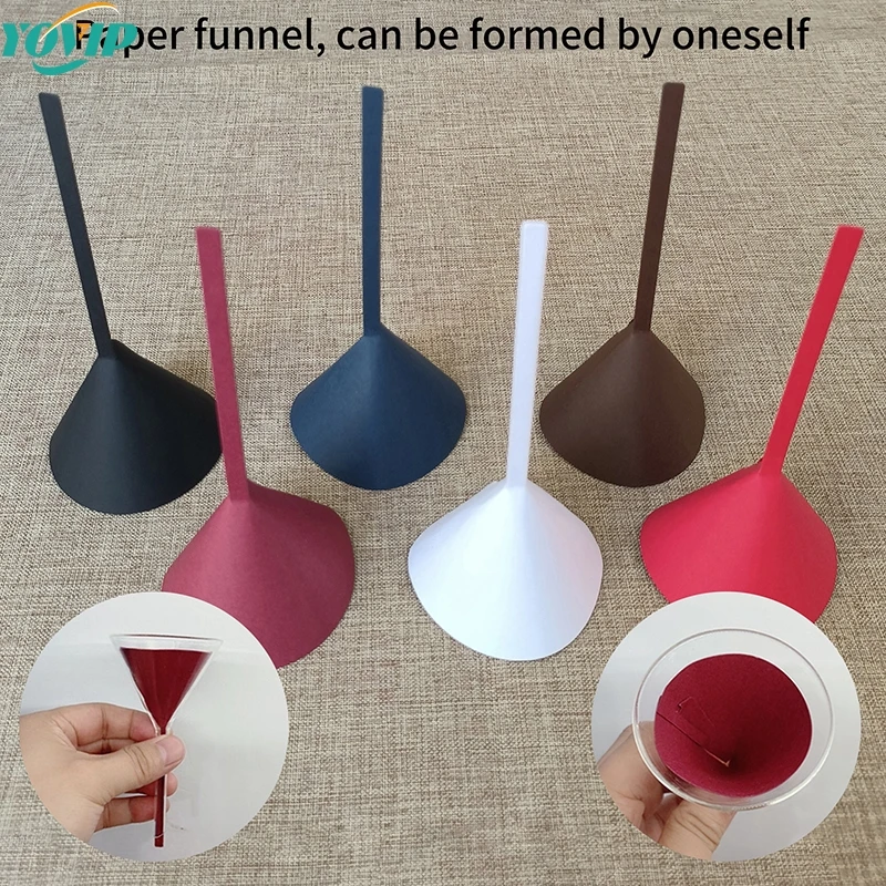 

10pcs/lot Funnel-shaped Testing Aromatherapy Fragrance Perfume Essential Oils Test Tester Paper Strips