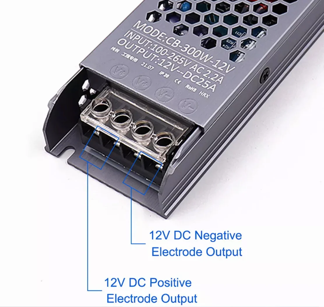 AC to DC 12V 24V 36V 48V LED Power Supply Mute Lighting Transformers100W 150W 200W 300W 400W 500w LED Light Driver Power Adapter
