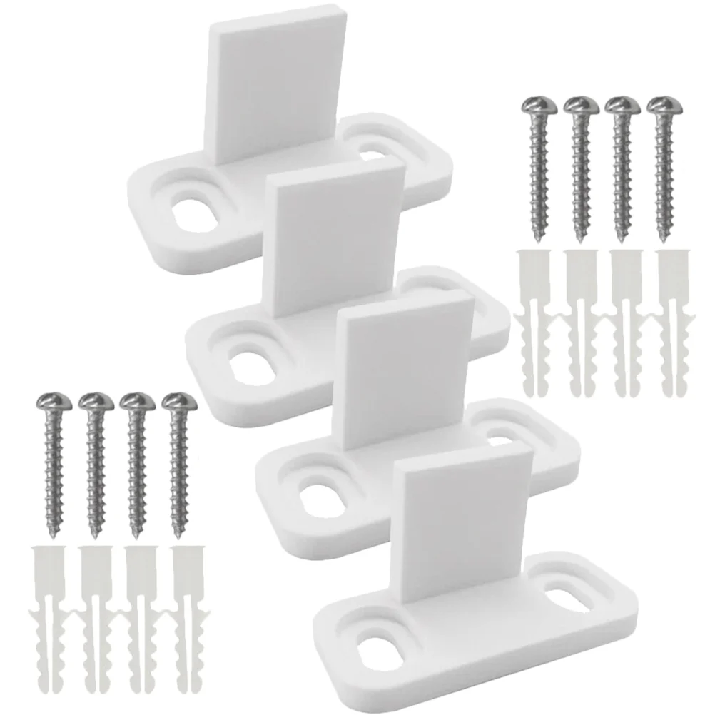 Barn Door Guide Slide Doors Floor Guides Track Sliding Closet Barndoor Bottom 4 Sets