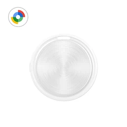 Compact Bluetooth Tracker - Smart Tag for Keys, Pet, Luggage, and Wallet Locator (White)