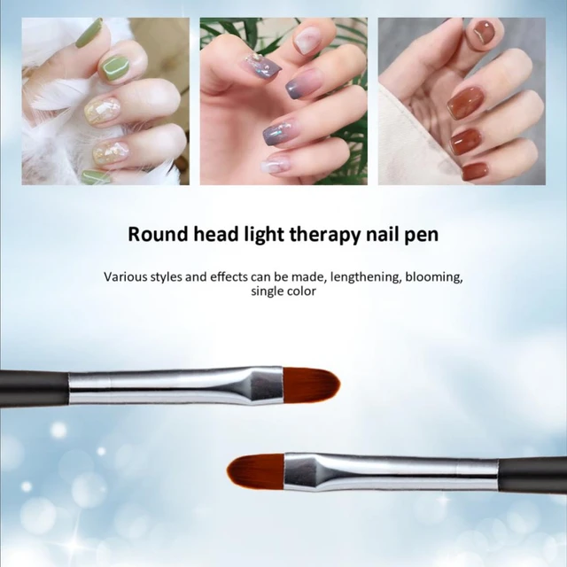1pcs French Stripe Nail Art Liner Brush Painting Pen Tools Acrylic UV Gel  Drawing Brush For Manicure Professional Salon Design - AliExpress