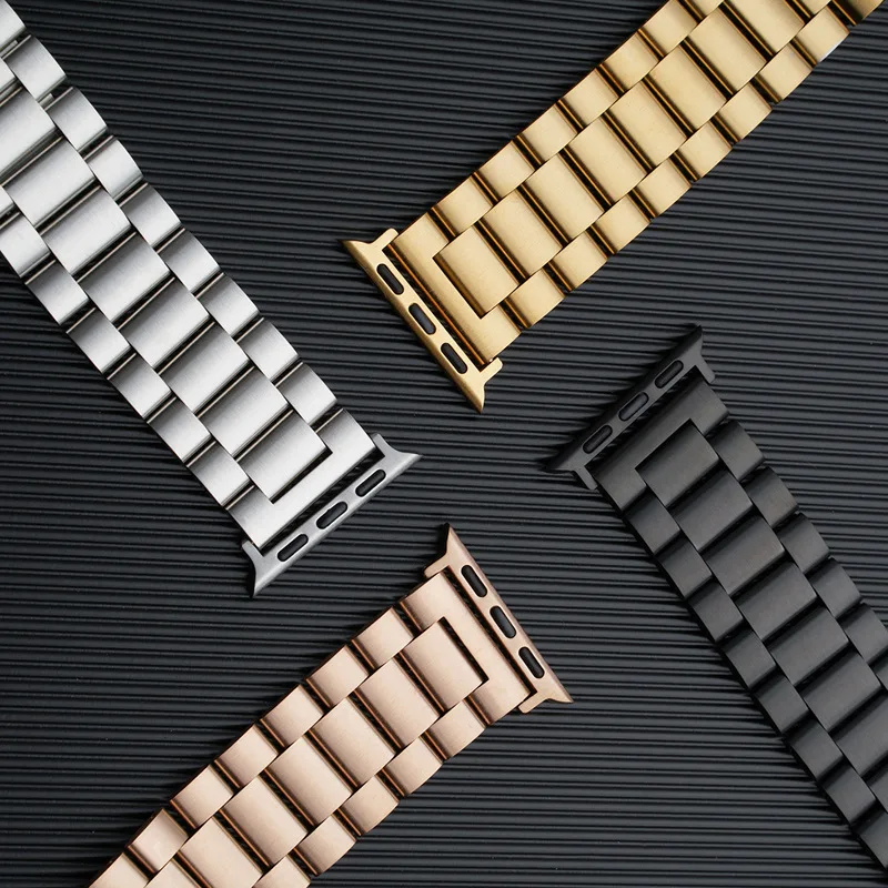 Premium Stainless Steel Watch Strap Bracelet - Elegant and Durable Design