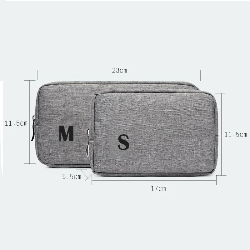 Storage Bag Cable Cord Organizer Travel Bag Small Electronics SD Card Power Bank Storage Bag - 3