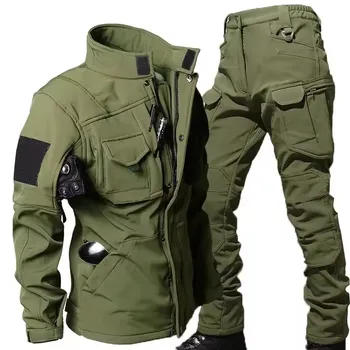 Men’s Shark Skin Tactical Jacket & Pants Set 1