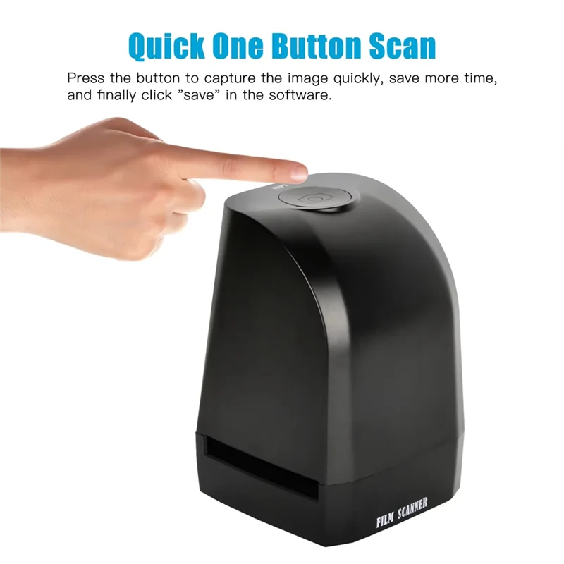 Superior-135 Film Slide Scanner Converter Portable Negative Film Scanner 8 Megapixel CMOS Convert Compatible With For Windows XP