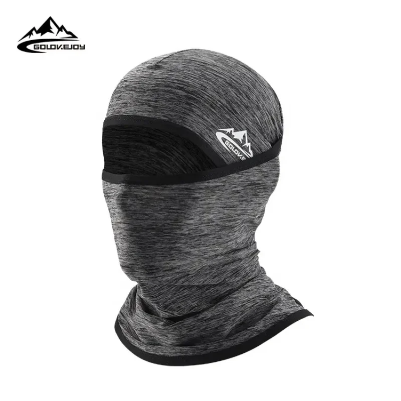 

Summer Men's Cycling Cap Ice Cold Balaclava Hats Male For Bicycle Bandana Sports Face Cap Fishing Mountaineering UV Protection