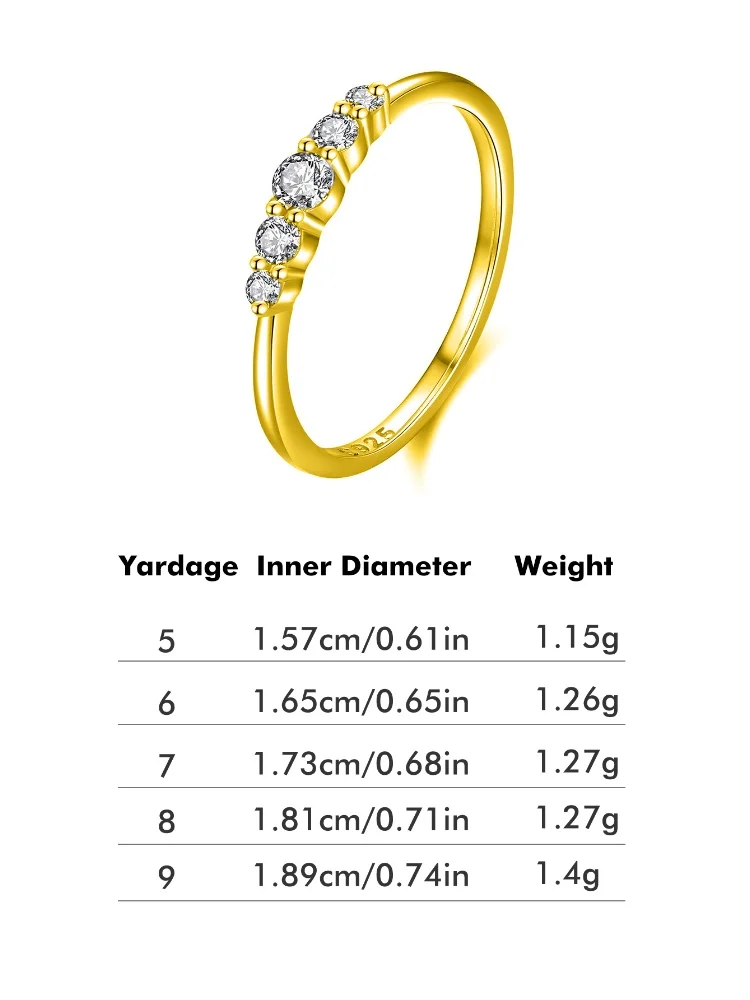 925er Sterlingsilber, modisch, klassisch, wunderschön, glänzend, Zirkon-Ring für Damen, Verlobung, Hochzeit, luxuriös, hochwertiger edler Schmuck – Detail 9