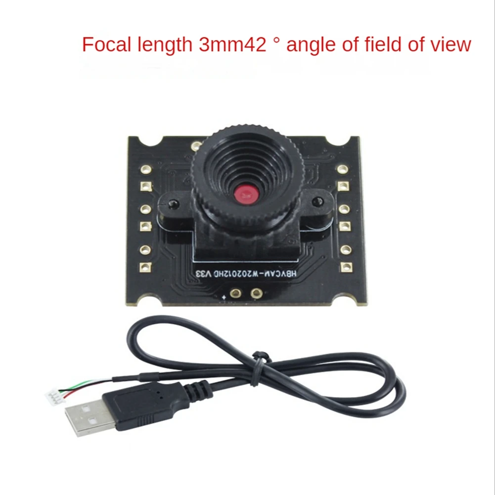 OV9726 카메라 모듈, USB 프리 드라이버, CMOS 센서, 70 도 시야, 2.8mm 초점 거리, 1m Pixes