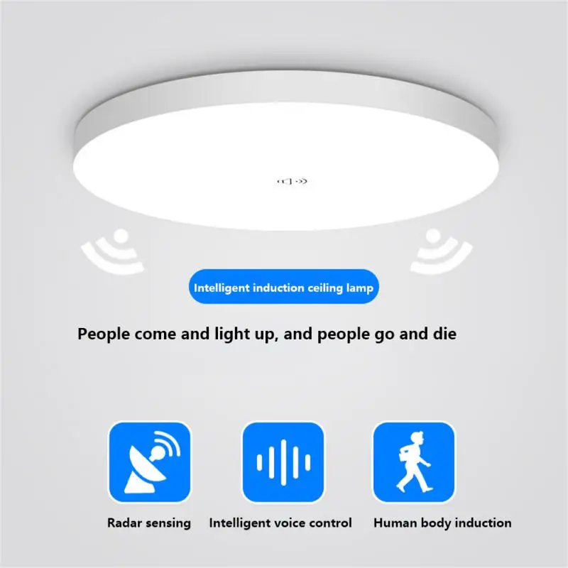 

Motion Sensor Light Ceiling Lamps Modern Smart Home Indoor Aisle LED Hanging Induction Lighting LivingRoom Ceil Luminaire Lamp