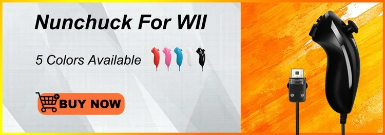 For Nintend Wii 2 in 1 Wireless Remote Gamepad Controller Without Motion Plus Remote Control Compatible Nintendo Wii Joystick