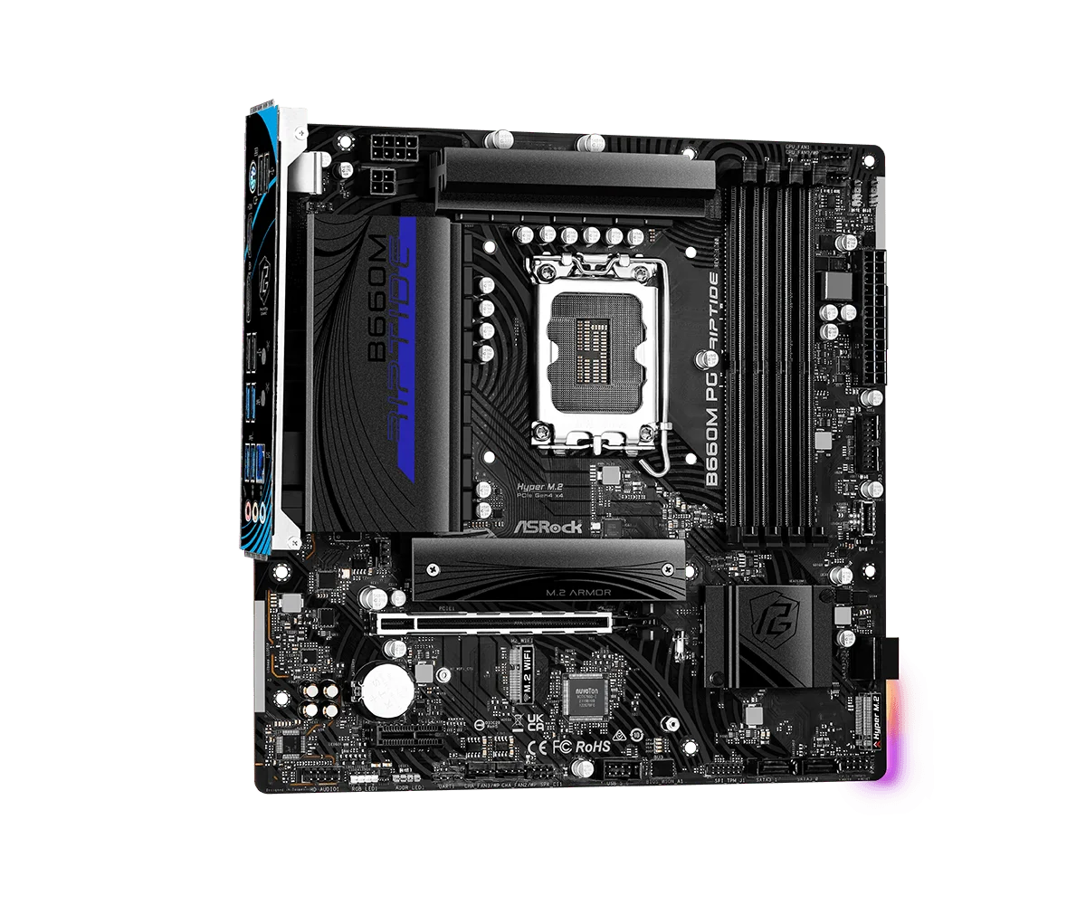 Intel 12700, 64GBメモリ, B660M PG4, 1200W電源