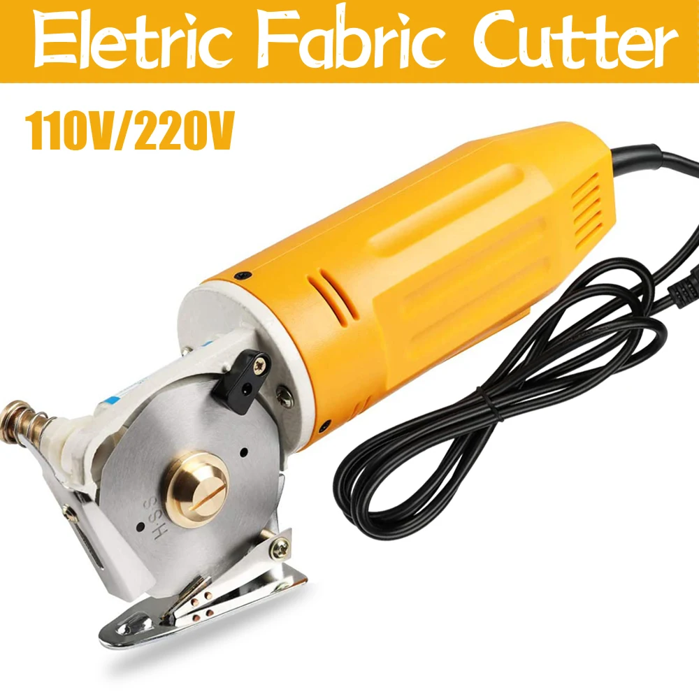 Electric Fabric Cutting Scissors Electric Circular Cutter Fabric