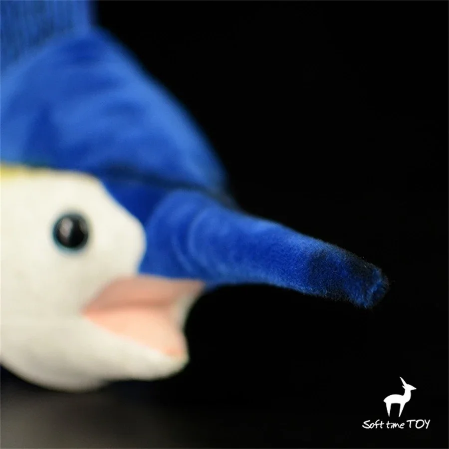Sailfish High Fidelity Anime Cute Plushie Swordfish  Plush Toys Lifelike Animals Simulation Stuffed Doll Kawai Toy Gifts For Kid 4