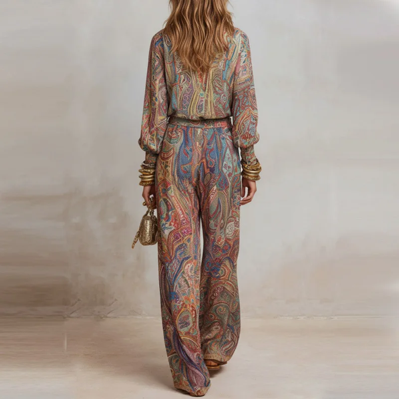 Boho Paisley 2-Piece Set 3