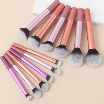 12pcs Makeup Brush Kit Soft Synthetic Hair Make Up Brushes Foundation Blush Eyeshadow Cosmetic Makeup Tools 1