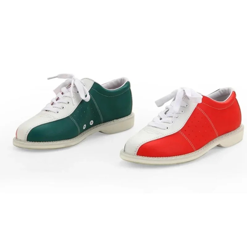Leather Bowling Shoes For Men Fitness Sports Shoes Bowling Supplies Hot Women Shoe Sneaker Entertainment Man