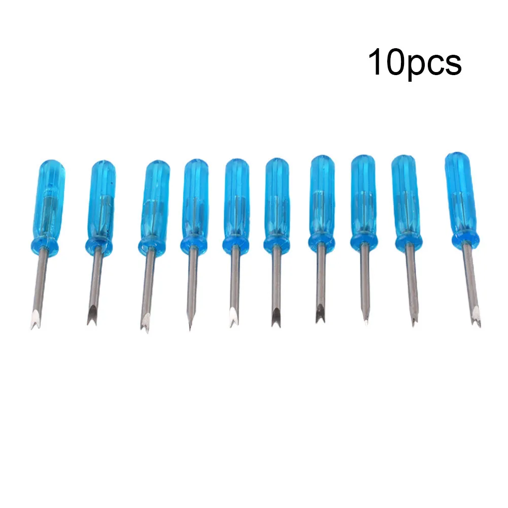 

Watch Repair Screwdriver Steel+Plastic Strap Buckle Remover V-type Spare Parts Special 10pcs Repair Tool Replacement