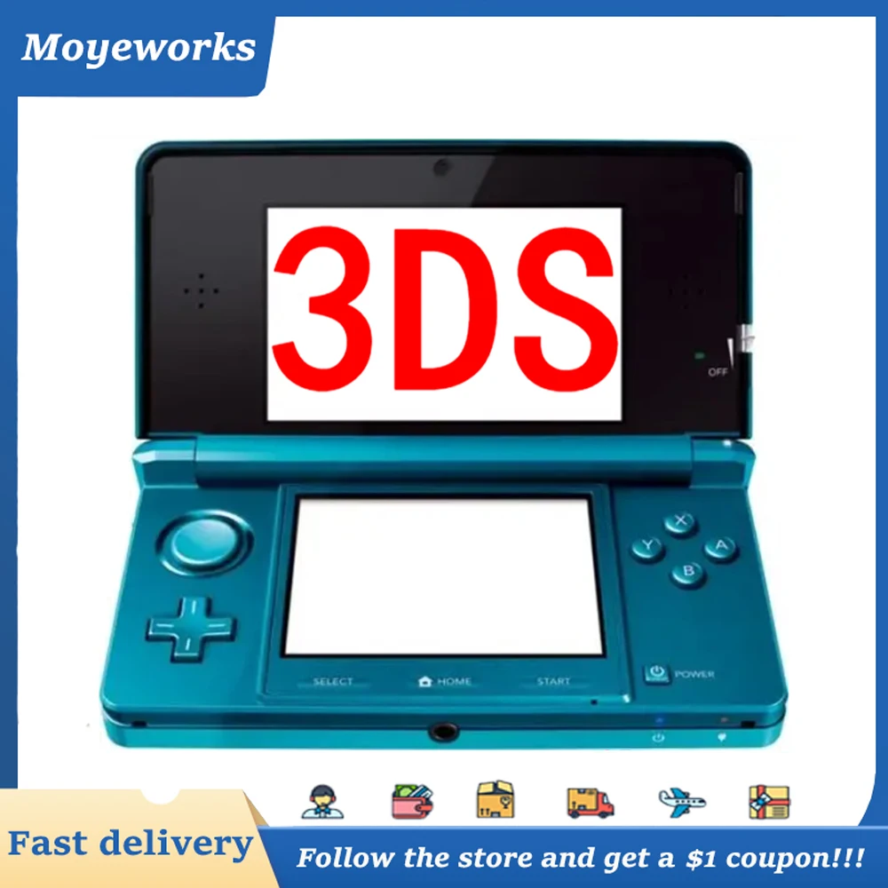 Handheld Game Console para Nintendo 3DS, cor opcional, jogos grátis,  original, 3DS, 3DSXL, 3DSLL - AliExpress