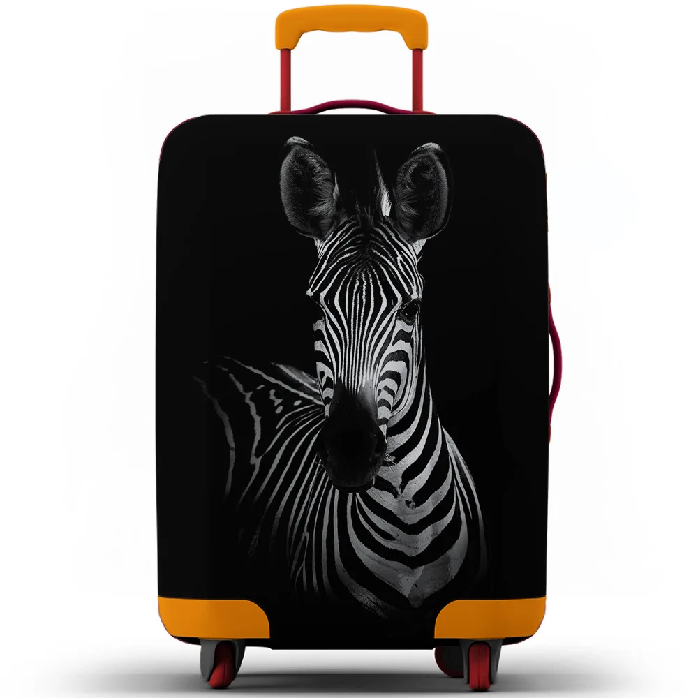 thumbnail image 1 of Funda de equipaje de tela elástica, funda protectora para maletas, funda protectora para equipaje, adecuada para maletas de 18 a 32 pulgadas, organizador de viaje, 1 of 5
