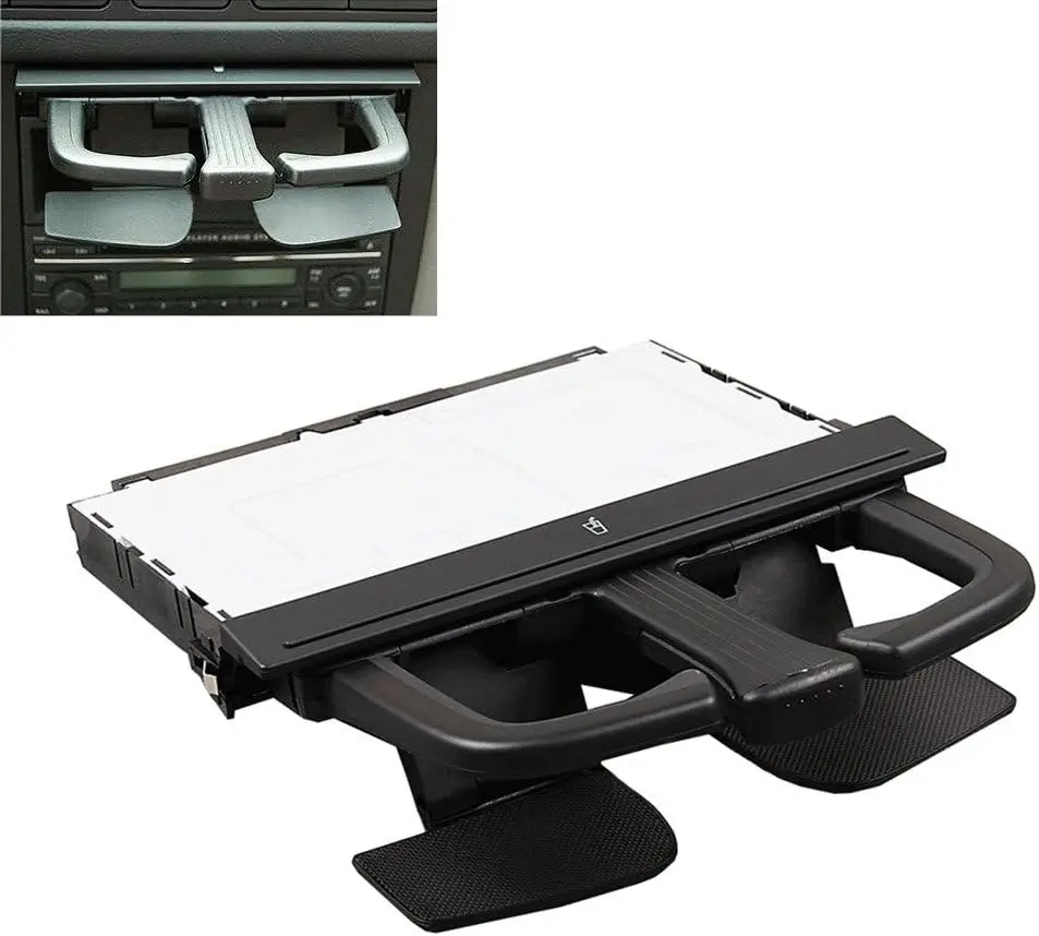 폭스바겐 골프 제타 보라 MK4 GTI R32 1999-2004, 아우디 A3 A4 A5 A6 S3 S4 S5 S6 Q5 Q7 2004-2013 1J0858601D용 대시보드 컵홀더