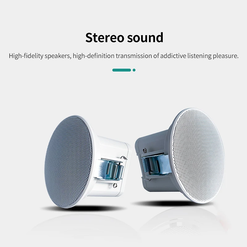 2 بوصة صغيرة 8 أوم سقف المتكلم خلفية الموسيقى الصو...