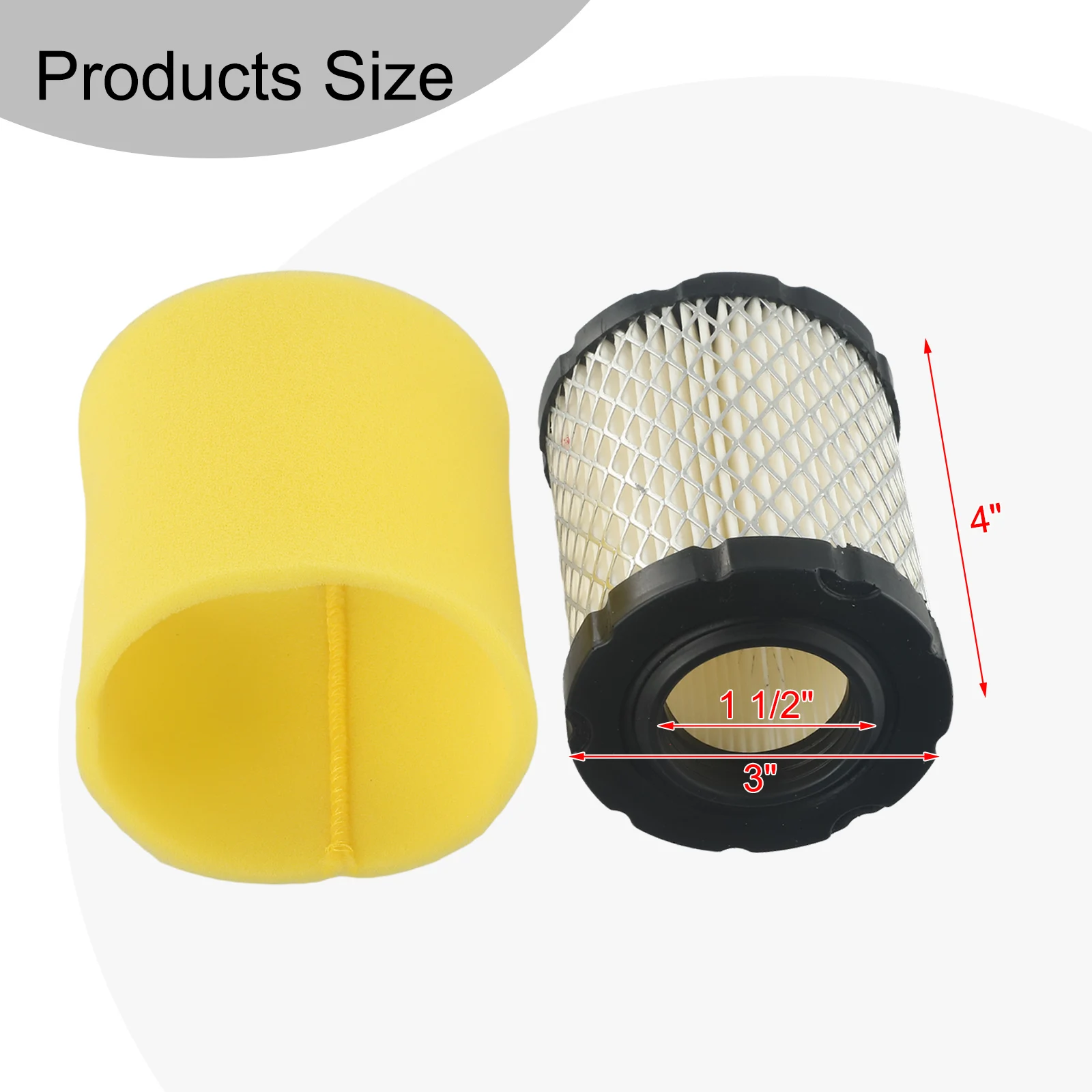 

798911 Pre-Filter Air Filter Pre-Filter Accessories Cars Easy To Installation Lawn Mower Parts Replacement cars