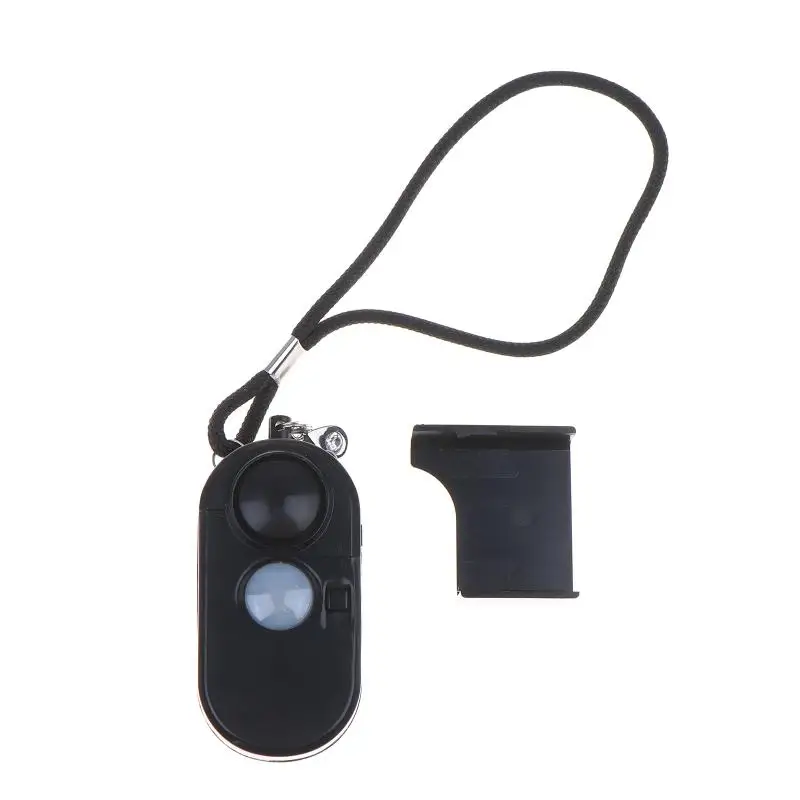 1Pc 휴대용 미니 모션 감지기 알람 120DB 사이렌 SOS 손전등 LED 라이트 보안 여행 홈 어린이 안전 개인 알람