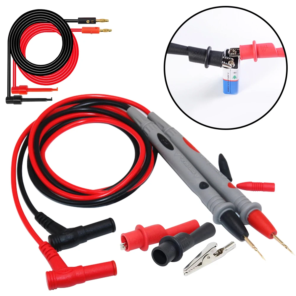 Multimeter Probe Test Leads Pin for Digital Multimeter Needle Tip Meter