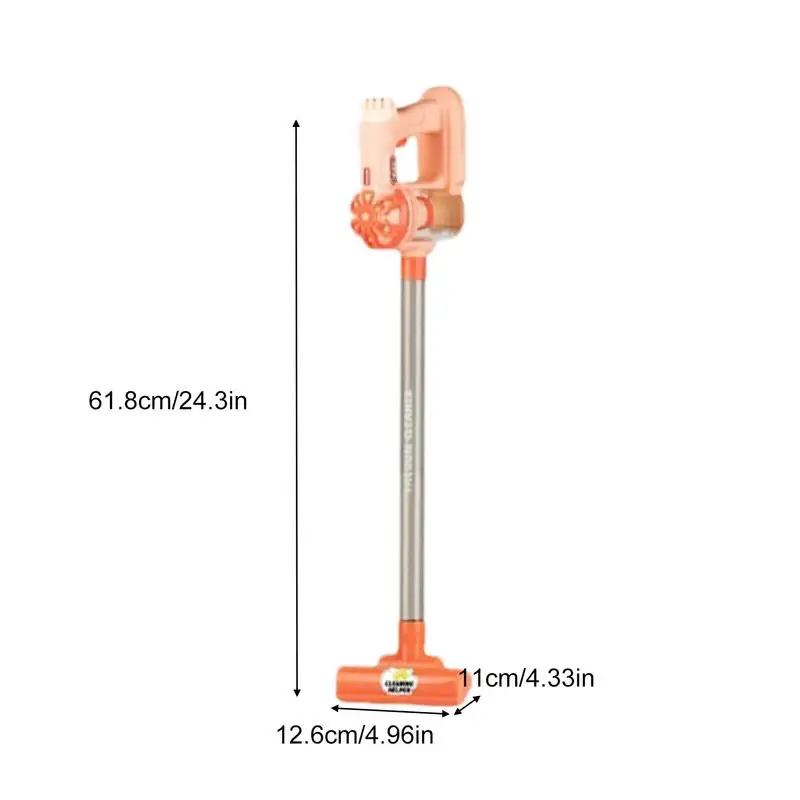 Kids Vacuum Cleaner Toy Children House Cleaning Toys Simulation Electric Vacuum Cleaner Toy Home Cleaning Toy For Kids 3 6