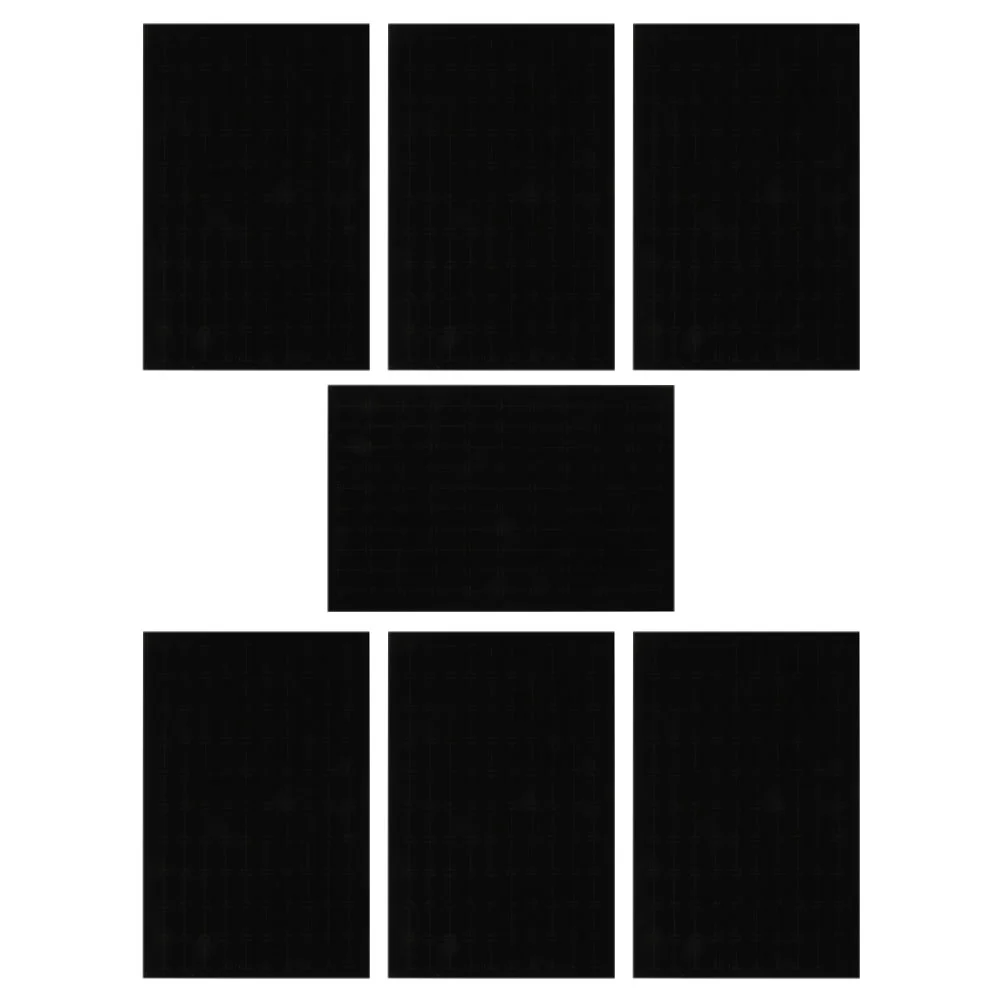 

7pcs Jewelry Display Mats Sponge Liners Jewelry Box Sponge Mat Earring Box Insert Display Pad