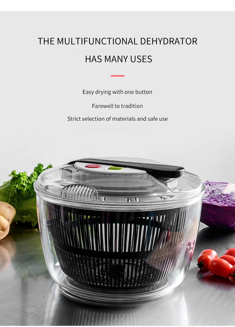  Kitchen Vegetable Dehydrator Drier, Vegetable Dehydrator, Multi  Purpose Fruit Dryer, Drain Basket Rotary Dehydrator, Manual Household  Dehydration Basket (Pink): Home & Kitchen