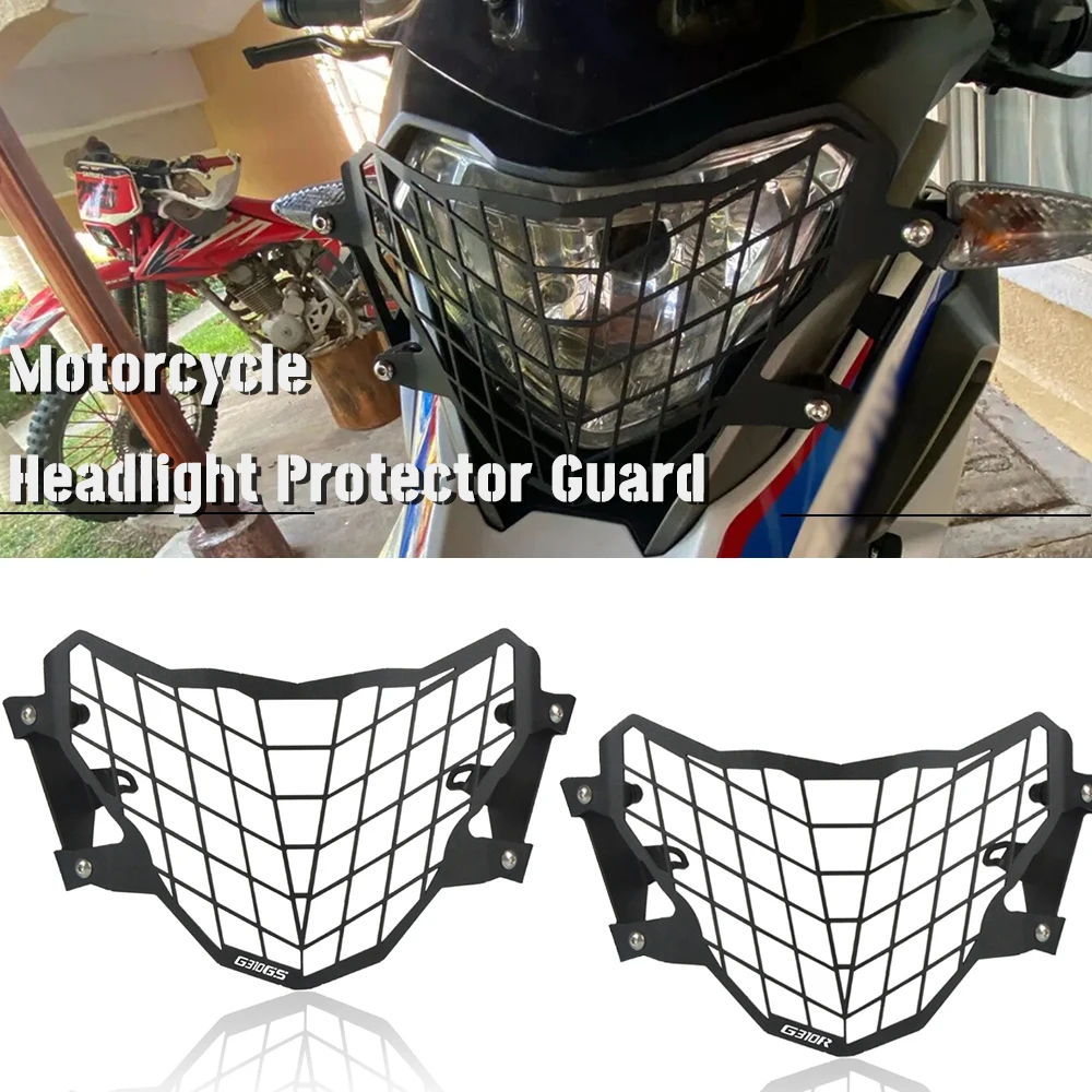 

Grille Headlight Guard Lamp Cover Head light Protector For BMW G310GS G310R G310 GS R G 310 R GS 2017- 2021 2020 2019 2022