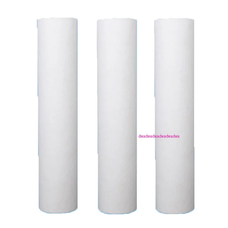 40 inch PP cotton filter water treatment polypropylene meltblown filter chemical electronic chemical solvent cotton core