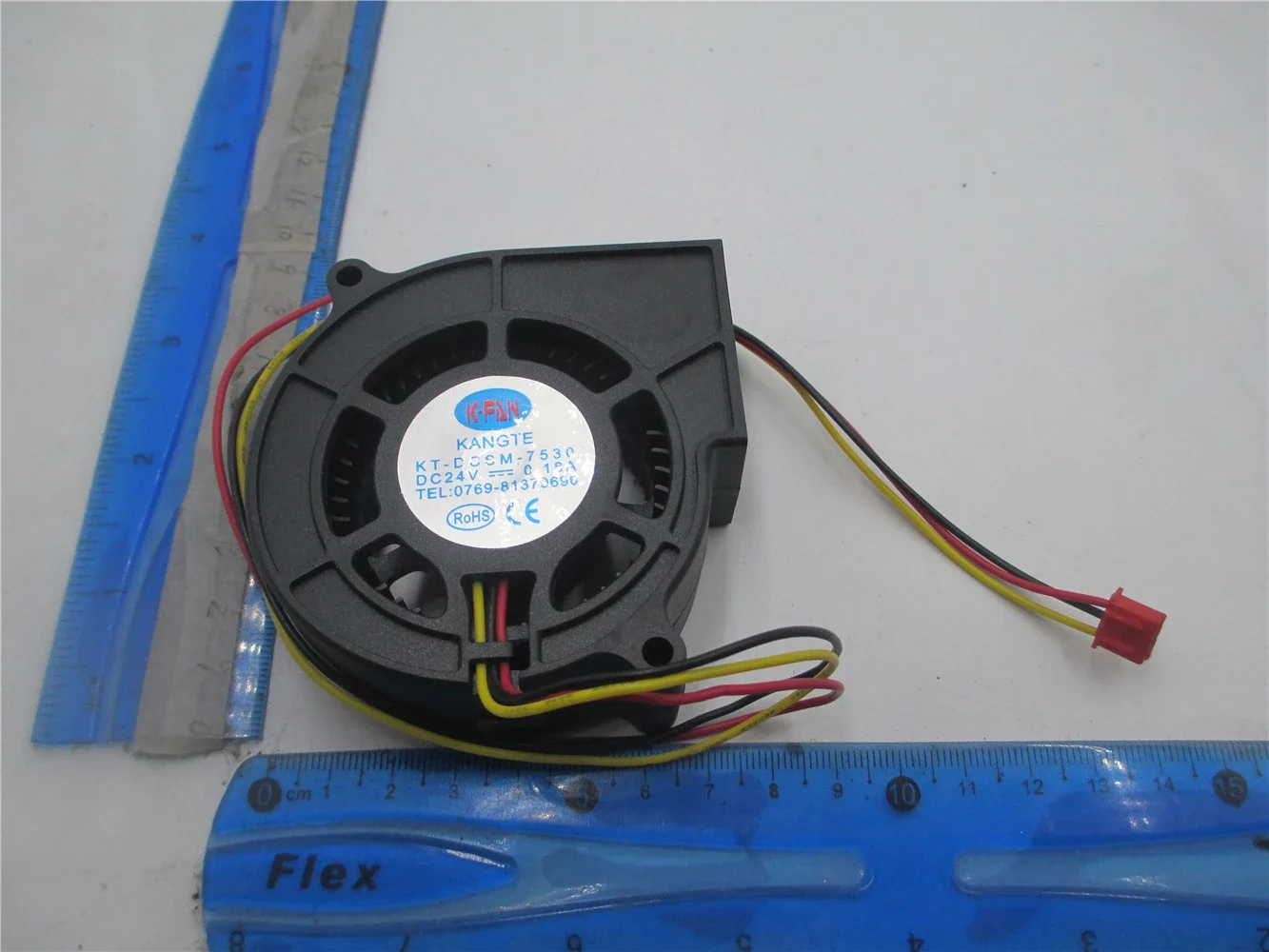 Ventilador de Refrigeração para K-fan Kt-dcsm5020 24v 0.05a 5020 5cm 50x50x20 mm 2pin Kangte Kt-dcsm7530 24v 0.18a 7.5 Centímetros 75x75x30 3pin