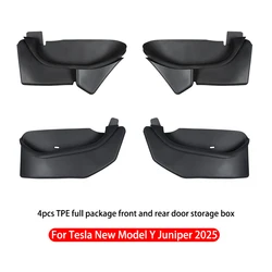 Premium Door Side Storage Box - Front & Rear Interior Organizer Accessories (4pcs Door Full Cover)