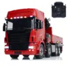 1/14 8x8 RC Hydraulic Crane Tractor Truck Electric Car Quick Attached Bucket Painted Finished Radio Control Vehicle Car Light 2