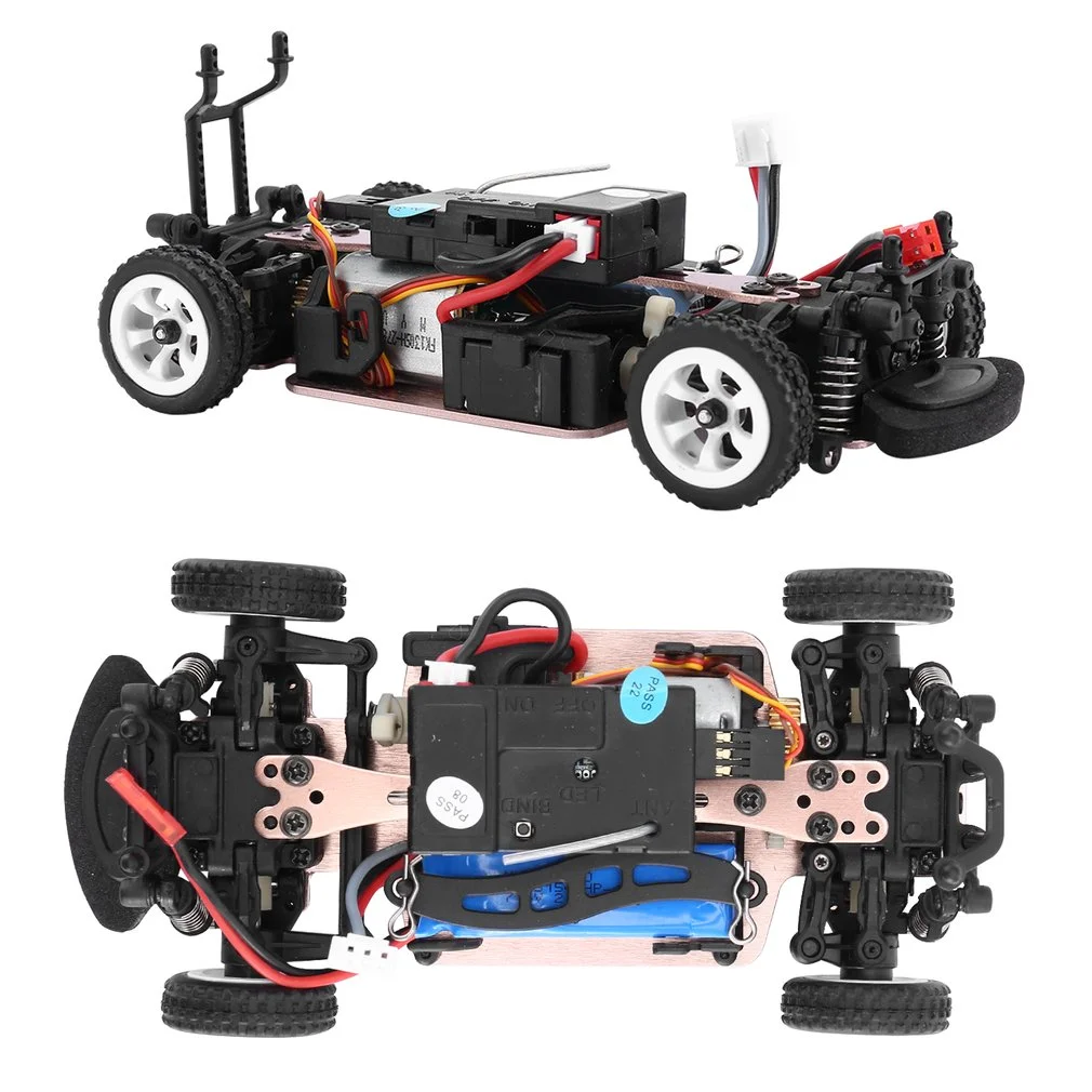 WLtoys 284010 RC Car 1/28 Mini RC Drift Car with 3 Upgraded 500mah Battery  30km/h RC Race Car 4x4 Drift RC Car V8 Remote 2.4GHz 4 WD RC Racing Car