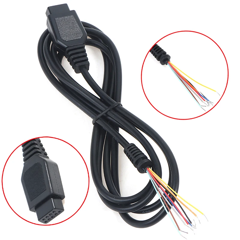 MD2 컨트롤러 게임패드용 새 제품 9핀 1.5M 연장 케이블