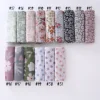 51 Color Turkey Square Flower Print Hijab Voile Soft Headscarf Premium Cotton Voile Soft Muslim Handkerchief Scarf 5