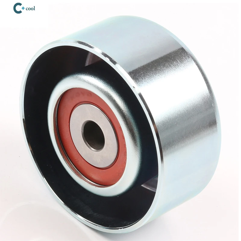 2Pcs NEW DRIVE BELT IDLER PULLEY OEM 16603 31030 For TOYOT A 4RUNNE R