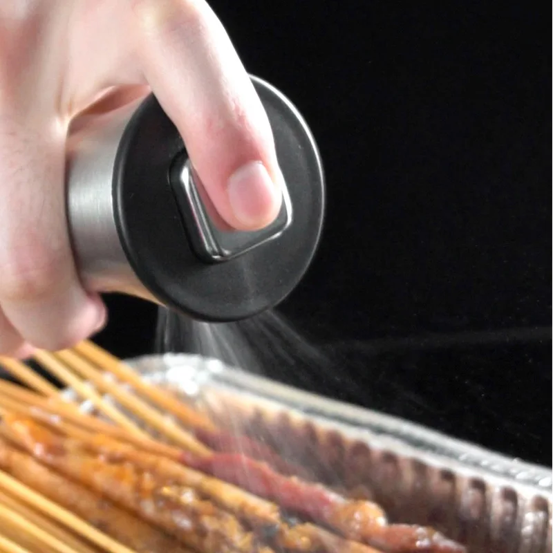 304 Stainless Steel Glass Oil Spray Bottle oil spray bottle oil sprayer oil spray dispenser oil dispenser Oil Control Bottle Kitchen Tools Spray Pot