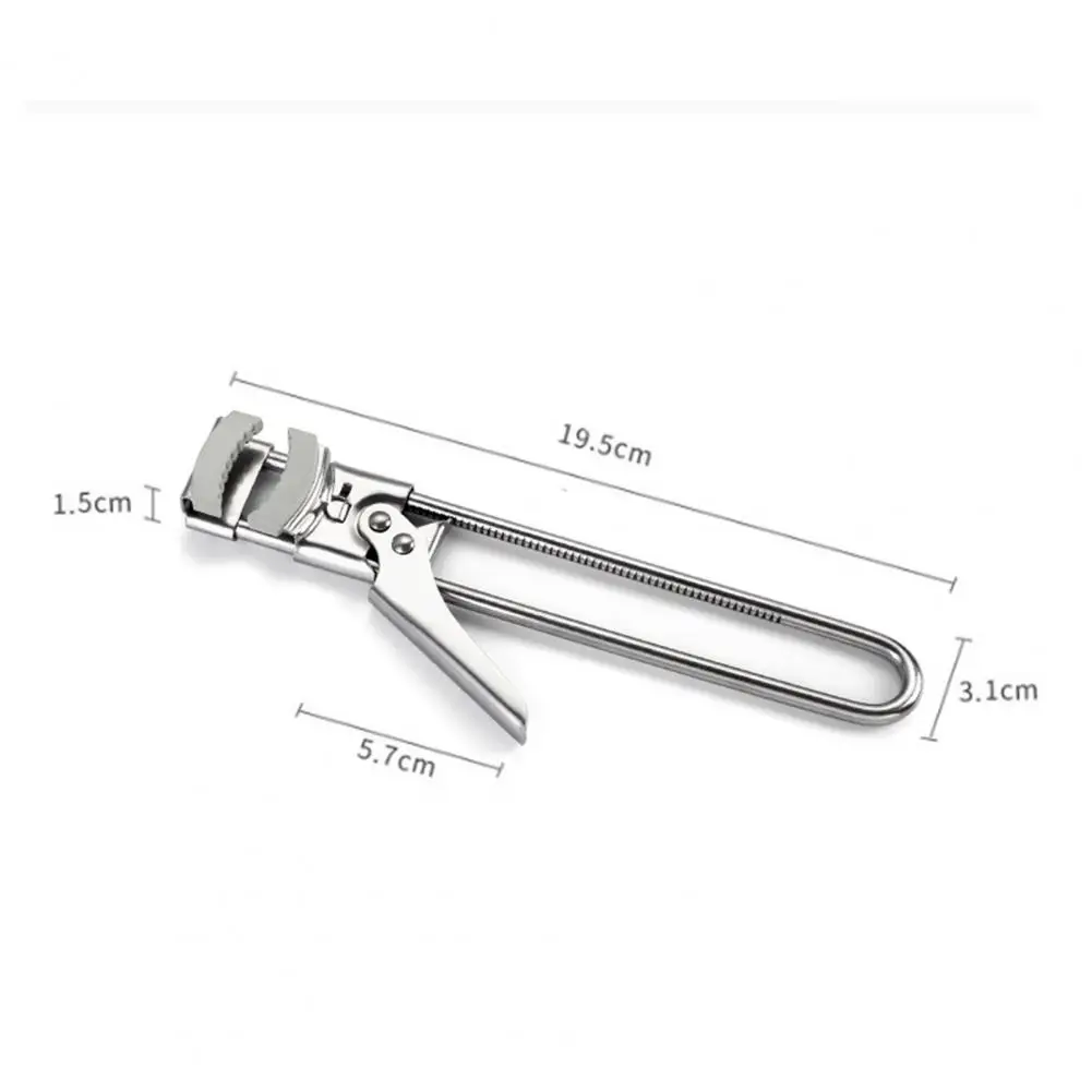 Multifunctional Stainless Steel Can Opener,NonSlip Adjustable Jar Opener for Weak Hands and Arthritis,Bottle Opener Household Kitchen Tool,Extended