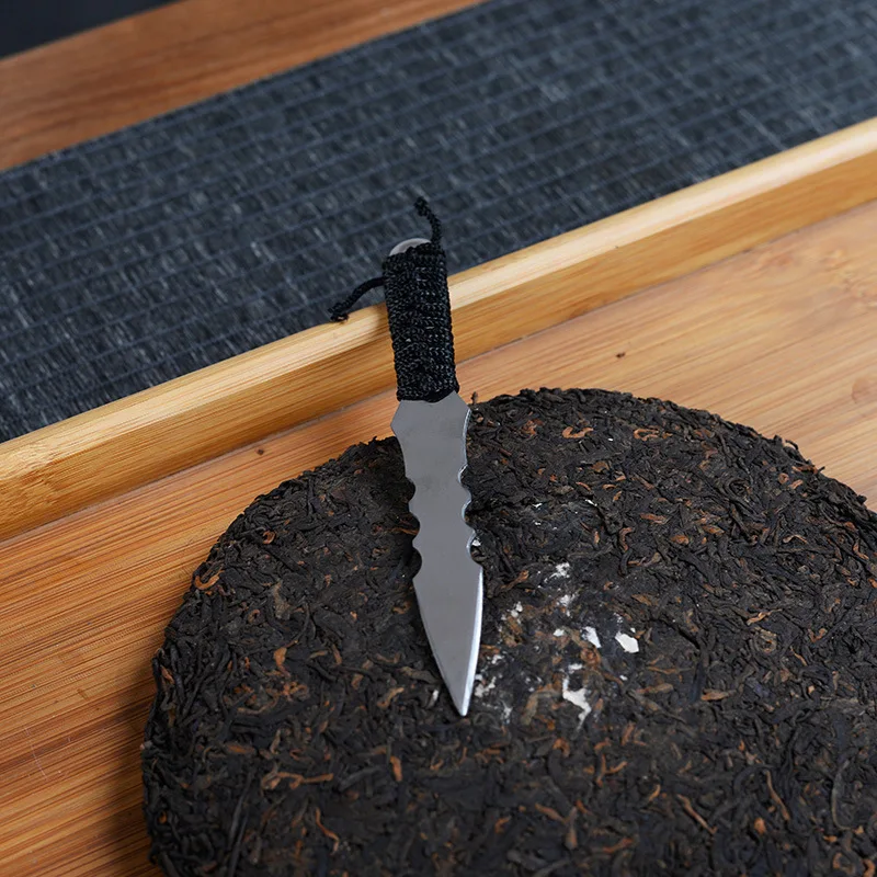 Stainless Steel Puer Knife for Puer Tea, Needle Knife, Insert Tea Set, Thickening, 1Pc
