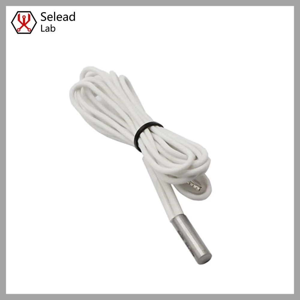 Seleadlab 6*20MM 12/24V 60/70/80W Cartridge Heater Wire 100cm For V6 MK8/9 HOTEND Extruder 3D printer part Voron 2.4 Trident trianglelab 3d printer 6 20mm 24 12 60w heater cartridge with 100cm cable 3d printer for v6 hotend volcano mk8 mk9 cr 10 ender 3